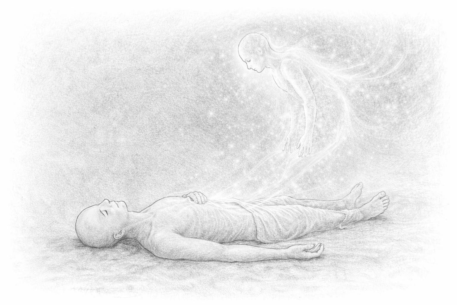 A drawing of a person lying on the ground AI-generated content may be incorrect.